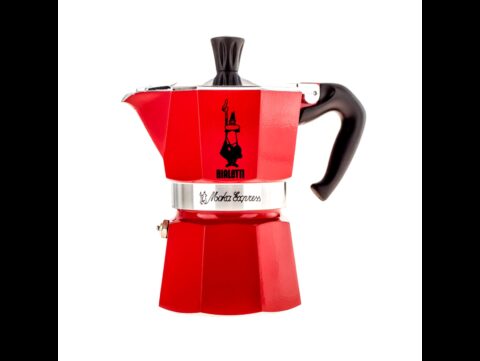 Kawiarka Bialetti Moka Express 3tz czerwona
