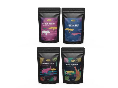 Kenia MERU+NYERI+2xMURANG'A 4x250g