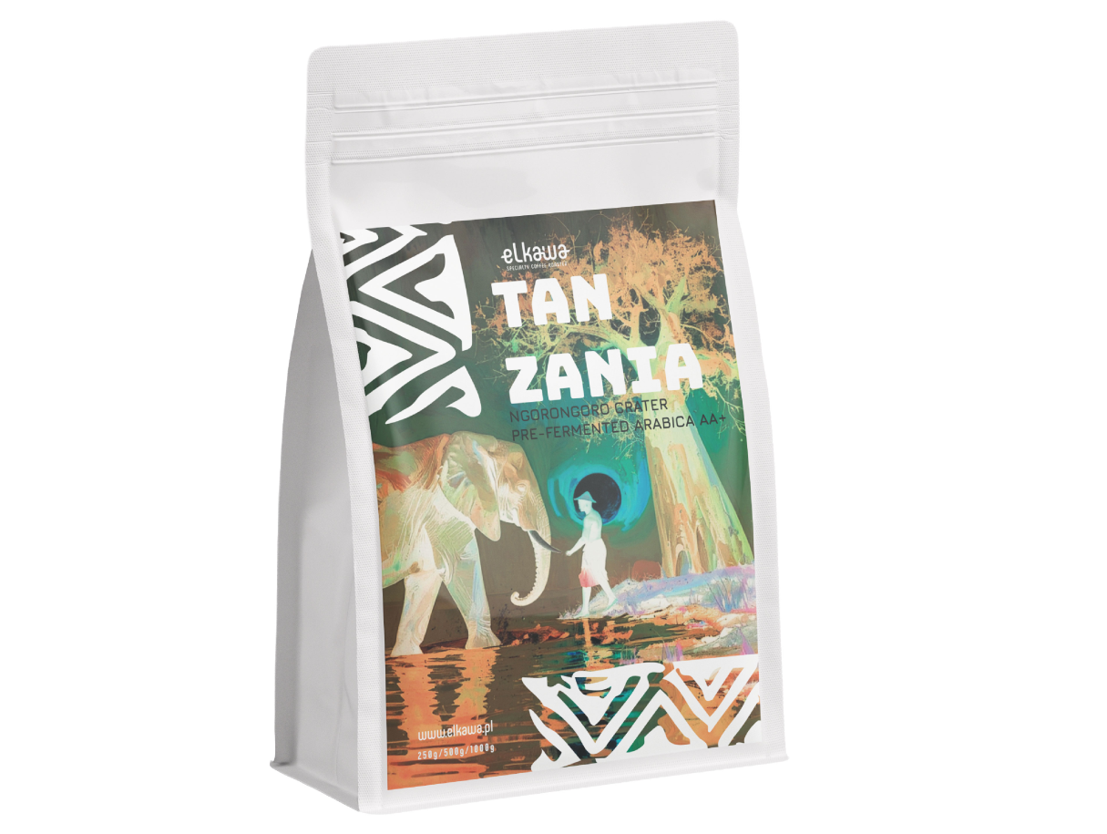 KAWA TANZANIA Ngorogoro Crater Pre-fermented arabica AA+