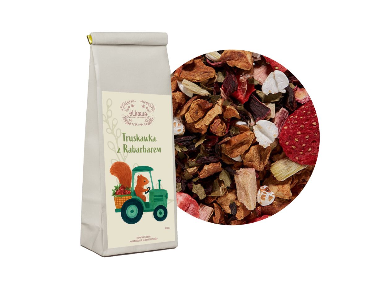 Herbata Truskawka z Rabarbarem
